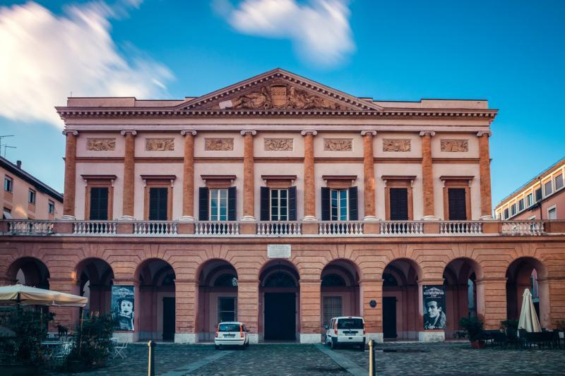 Foto di Teatro Comunale Alessandro Bonci scattata da Casa Bufalini